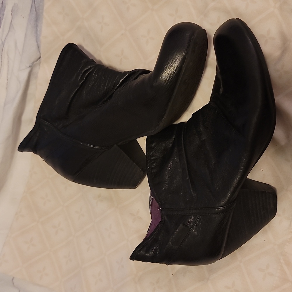 Blowfish Black Ankle Booties